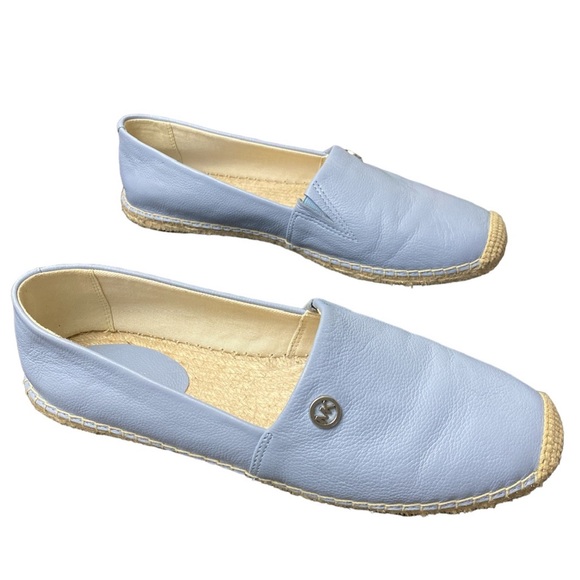 Michael Kors Shoes - Michael Kors Kendrick Slip On Espadrille Flats Blue Women’s size 10
